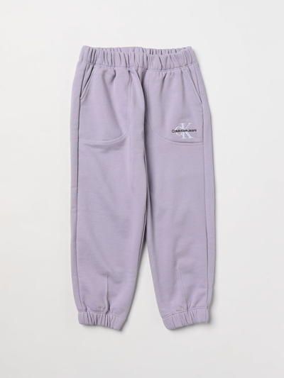 Calvin Klein Kids' Hose  Kinder Farbe Violett