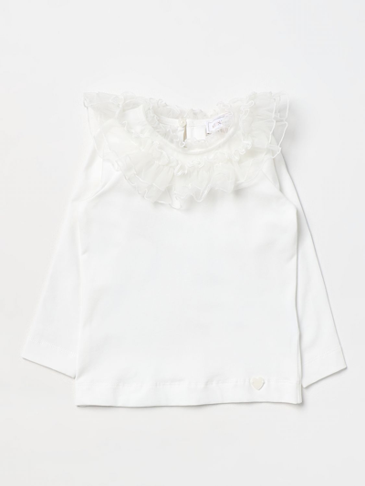 Monnalisa Kids' T-shirt  Kinder Farbe Weiss In White