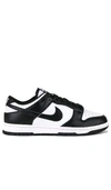 Nike Dunk Low Retro White Black Panda In White & Black