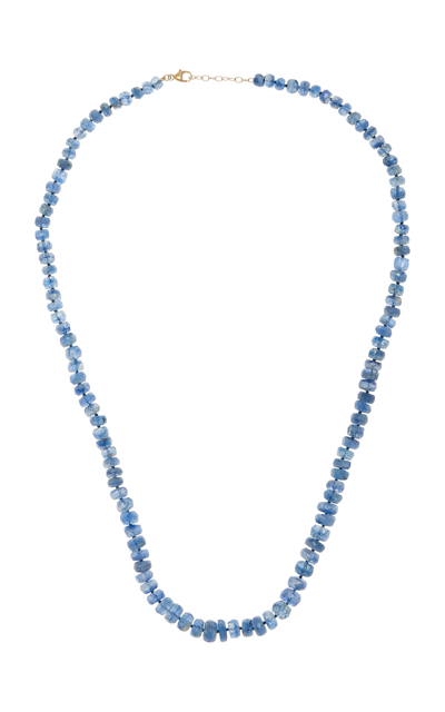 Jia Jia Jumbo 14k Yellow Gold Kyanite Necklace In Blue