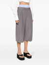 ALEXANDER WANG ALEXANDER WANG WOMEN TAILORED CULOTTE WITH EXPOSED BOXER