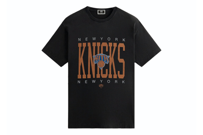 Pre-owned Kith New York Knicks Home Court Vintage Tee Black