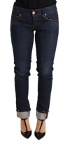 Acht Chic Skinny Women's Jeans In Blue