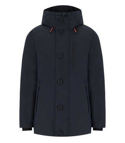 Save The Duck Smeg17 Ronan Parka In Blue