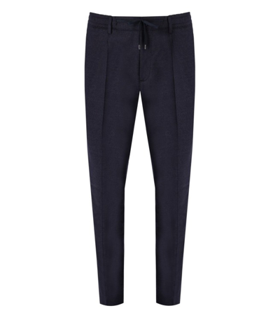 Cruna Mitte Melange Blue Trousers