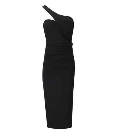 Essentiel Antwerp Ensue Black Midi Dress