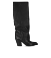 Ash Eden Black Boot In Black