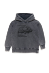 DSQUARED2 DSQUARED2 KIDS LOGO PRINTED DISTRESSED HOODIE