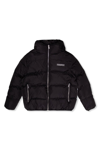 DSQUARED2 DSQUARED2 KIDS LOGO PATCH HOODED PADDED JACKET