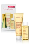 CLARINS HYDRATING CLEANSING DUO (LIMITED EDITION) $45 VALUE