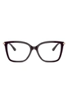 MICHAEL KORS SHENANDOAH 53MM SQUARE OPTICAL GLASSES