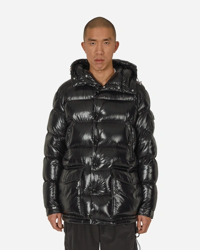 Moncler Chiablese亮面尼龙羽绒服 In Black