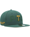 New Era Green Portland Timbers Kick Off 59fifty Fitted Hat In Green