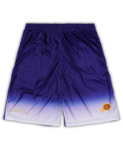 Fanatics Men's  Purple Phoenix Suns Big And Tall Fadeaway Shorts