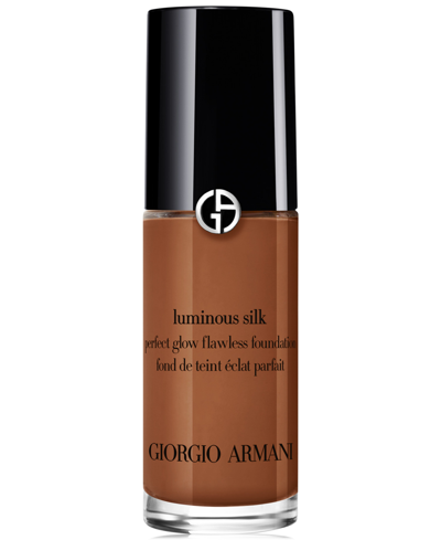 Giorgio Armani Armani Beauty Luminous Silk Perfect Glow Flawless Oil-free Foundation, Travel Size In . (very Deep With Pink Undertones)