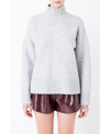 Grey Lab Women's Turtle Neck Sweater In Grey