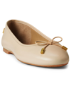Ralph Lauren Women's Jayna Flats In Explorer Sand