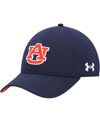 Under Armour Navy Auburn Tigers Sideline Airvent Performance Adjustable Hat In Navy