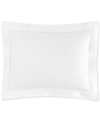 Sferra Fiona Sateen Cotton Decorative Pillow, 12" X 16" In White