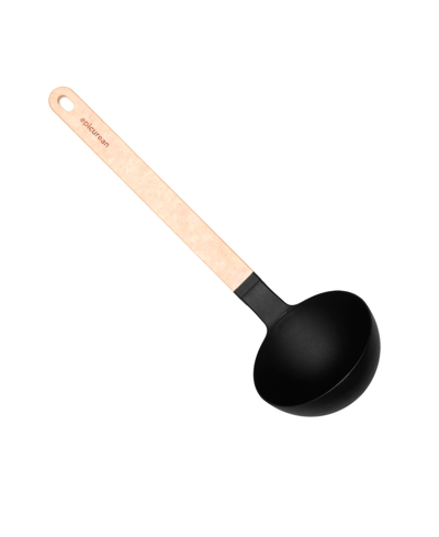 Epicurean Gourmet Series Nylon Ladle With Black Head Handle, 13" In Natural