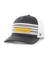 47 Brand Men's ' Black, White Washington Commanders Altitude Mvp Trucker Snapback Hat In Black,white