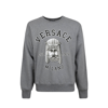 Versace Mask Print Cotton Crewneck Sweatshirt