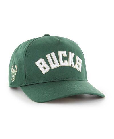 47 Brand Men's ' Hunter Green Milwaukee Bucks Contra Hitch Snapback Hat