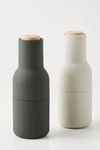 Anthropologie Salt & Pepper Grinders, Set Of 2 In Gray