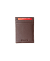 CHAMPS MEN'S MAG HYBRID LEATHER RFID CARD HOLDER IN GIFT BOX
