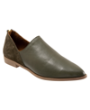 Bueno Beau Pointed Toe Loafer In Dark Green