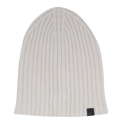 Tom Ford Ribbed-knit Cashmere Beanie In White