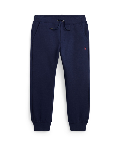 Polo Ralph Lauren Kids' Toddler And Little Boys Double-knit Jogger Pants In Refined Navy