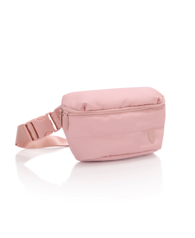 Heys Puffer Mini Waist Bag In Rose
