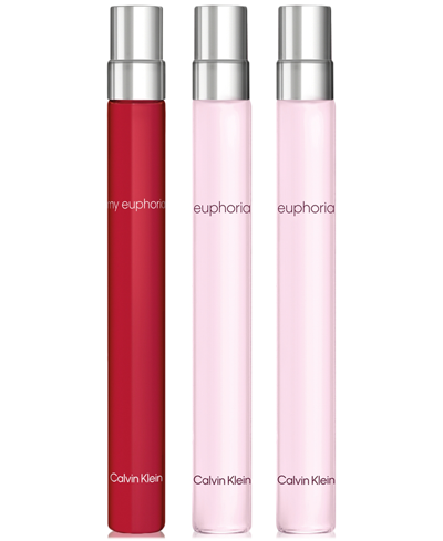 Calvin Klein 3-pc. Euphoria Travel Spray Gift Set In No Color