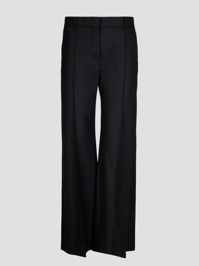 See By Chloé Twill Tailored Trousers In Black