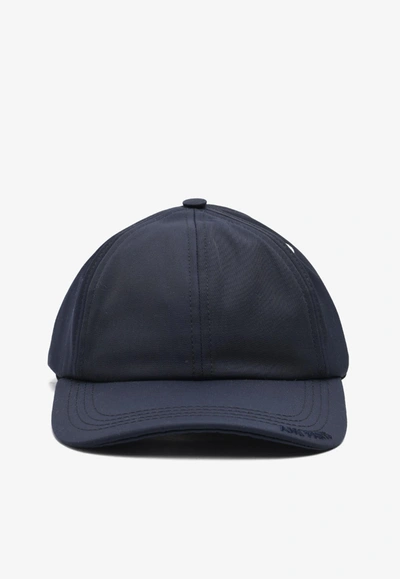 Ami Alexandre Mattiussi Ami De Coeur Baseball Cap In Navy