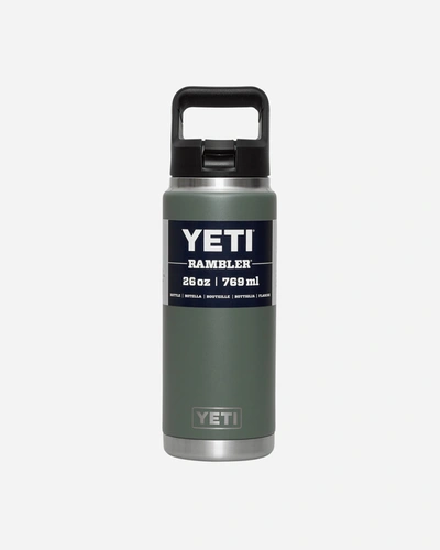 Yeti Rambler Chug Cap Bottle Rescue Camp In Green