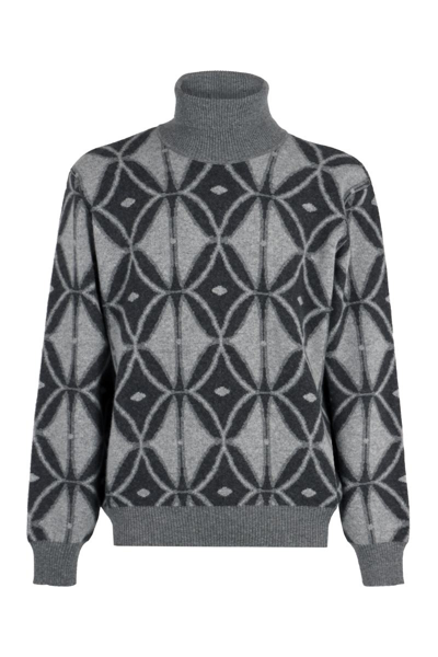 Etro Sweaters In Grey