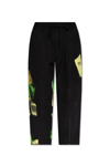 Y-3 GRAPHIC PRINTED CARGO TROUSERS PANTS