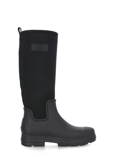 Ugg Droplet Tall Knee-high Boots In Black