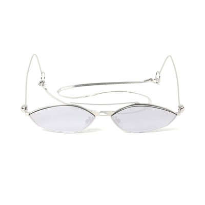 Fendi Fe40114u-y 16c Sunglasses In Argento