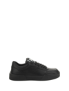 Dolce & Gabbana New Roma Sneakers In Nappa Leather In Nero