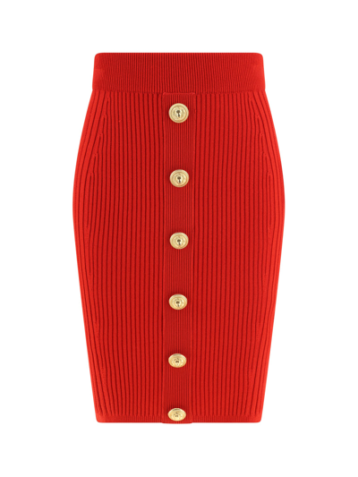 BALMAIN MIDI SKIRT