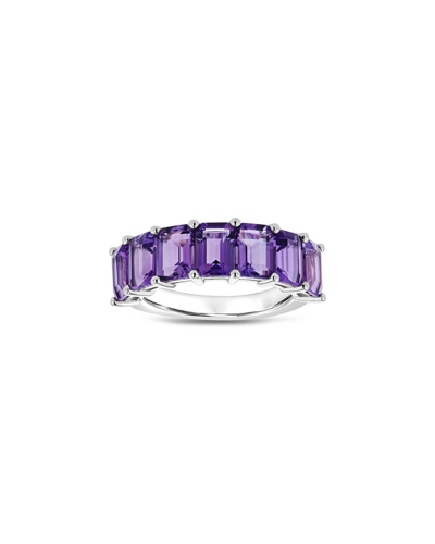 Diana M. Fine Jewelry 14k Amethyst Half-eternity Ring