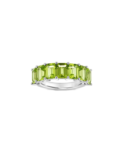 Diana M. Fine Jewelry 14k Peridot Half-eternity Ring