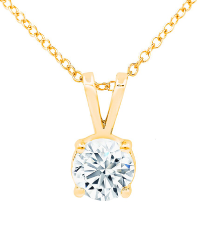 Diana M. Fine Jewelry 14k 1.00 Ct. Tw. Diamond Pendant Necklace