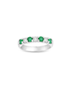 Diana M. Fine Jewelry 14k 0.78 Ct. Tw. Diamond & Emerald Ring