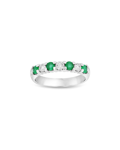 Diana M. Fine Jewelry 14k 0.78 Ct. Tw. Diamond & Emerald Ring
