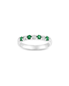 Diana M. Fine Jewelry 14k 0.54 Ct. Tw. Diamond & Emerald Ring