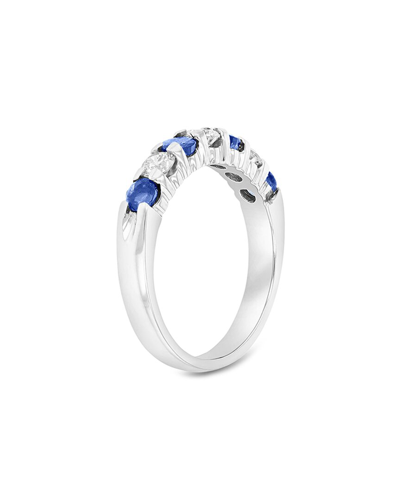 Diana M. Fine Jewelry 14k 1.02 Ct. Tw. Diamond & Sapphire Ring